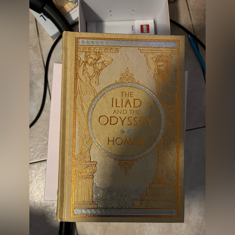 The Iliad and The Odyssey by Homer - Gold Special Edition Hardcover
